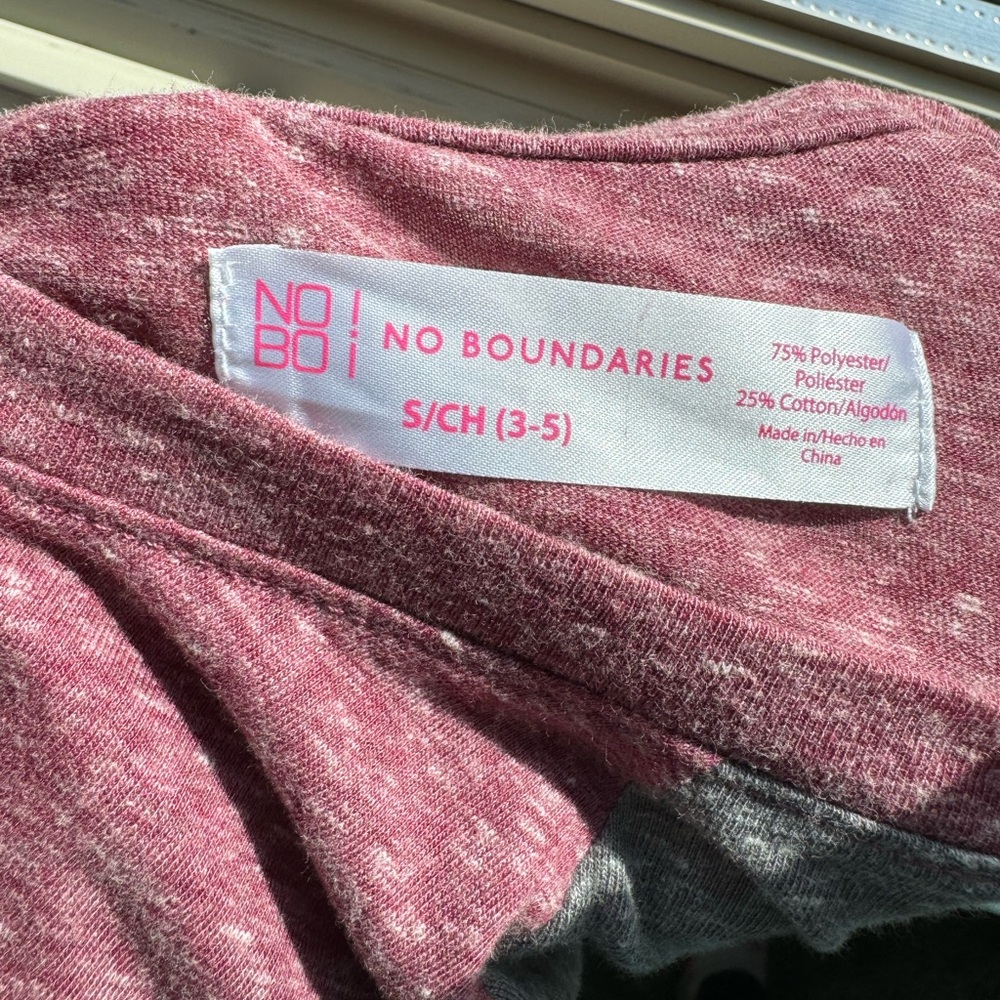 Pink Tee, Maroon and Grey striped shirt and Jeans - Picture 13 of 13